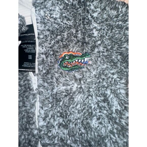 Florida Gators Jumper Infant 0-3 Months Gray Teddy Bear Bodysuit Fuzzy Gen 2 Foo - Picture 3 of 6